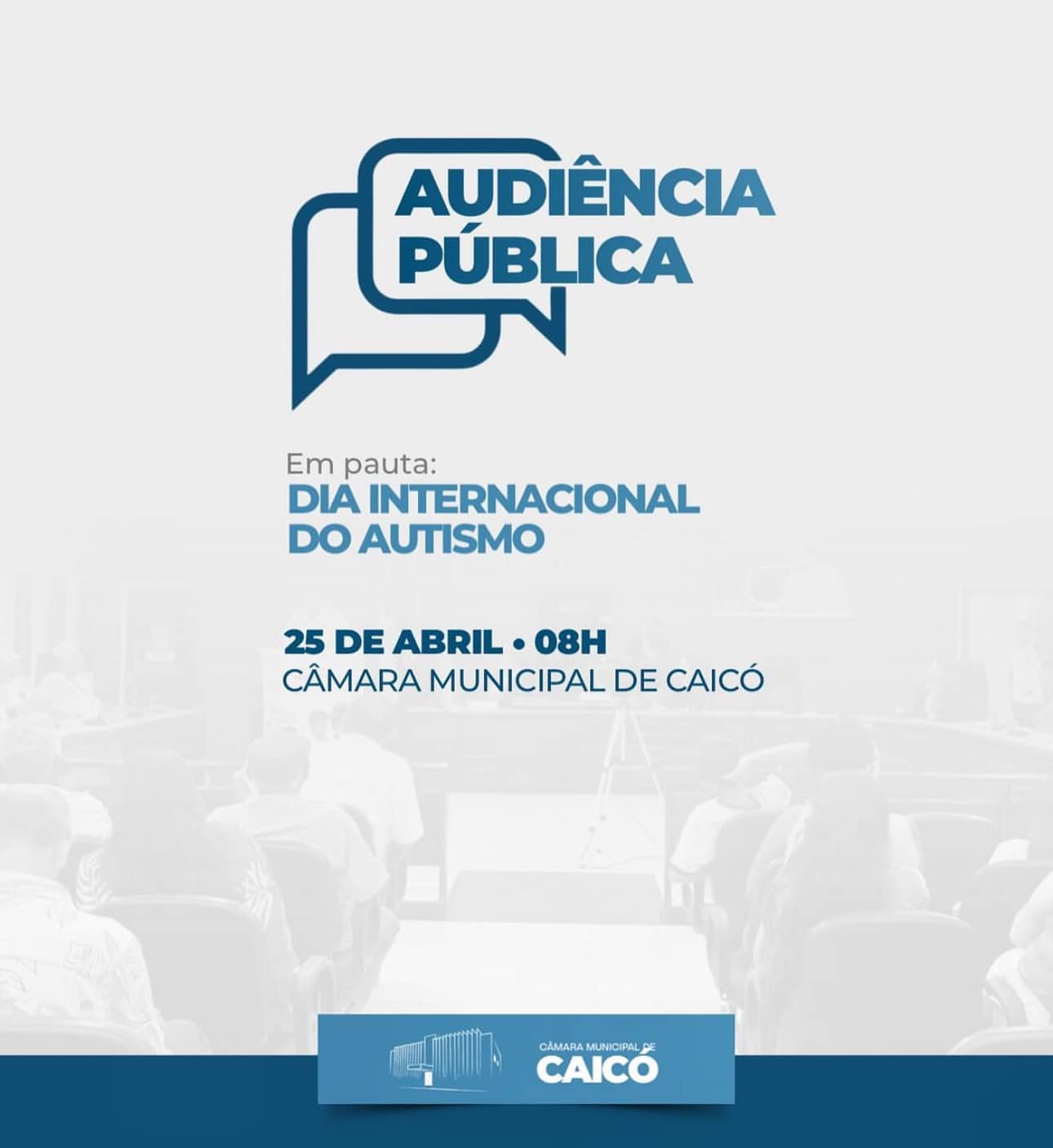 Audiência discute políticas públicas para pessoas com espectro autista