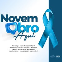 Câmara de Vereadores de Caicó lança campanha informativa sobre o Novembro Azul nas redes sociais