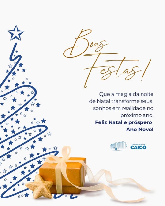 Feliz Natal e um Próspero Ano Novo