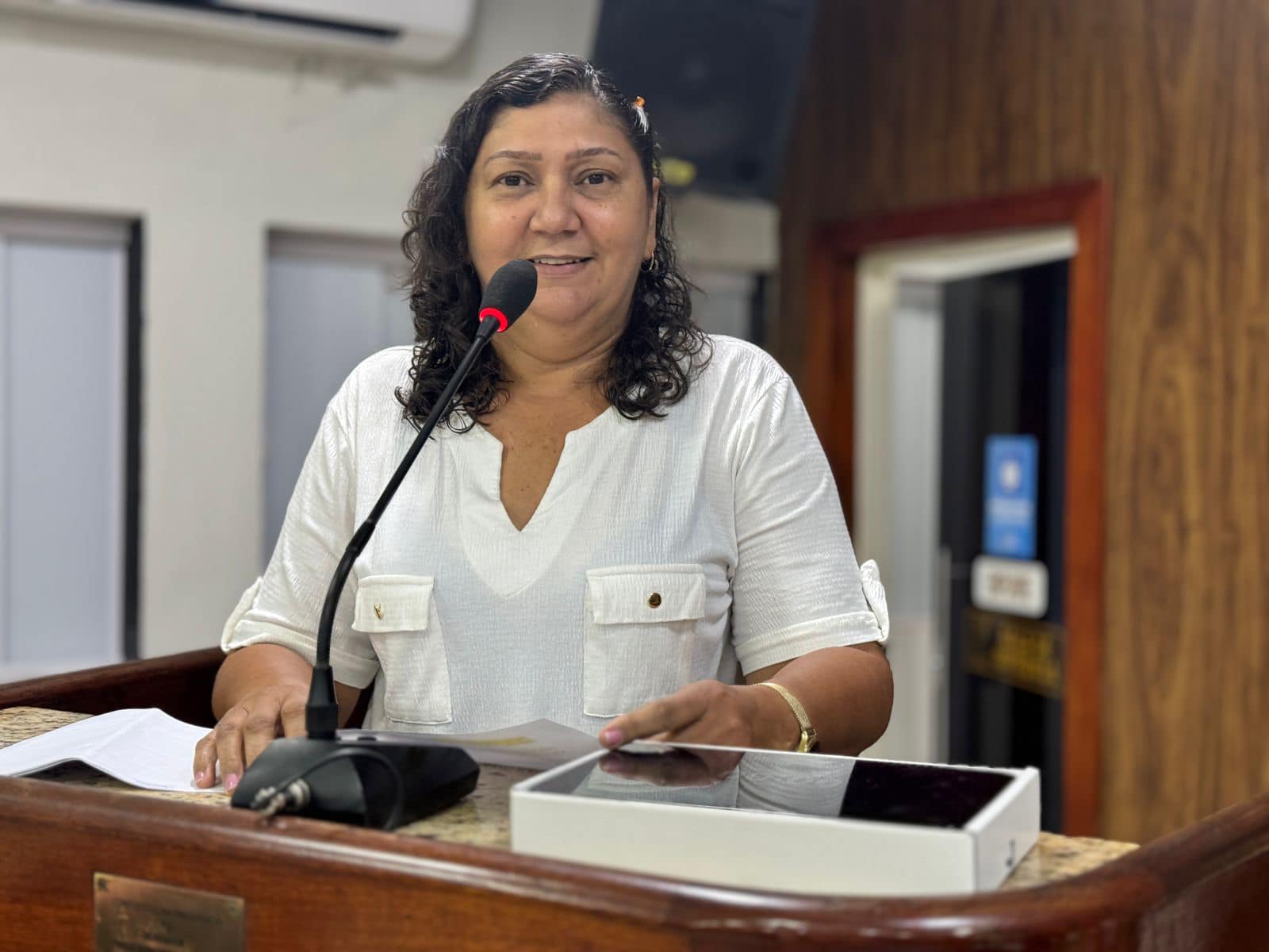 Vereadora Rosângela Maria solicita alimentação para pacientes que vão à Casa de Apoio em Natal